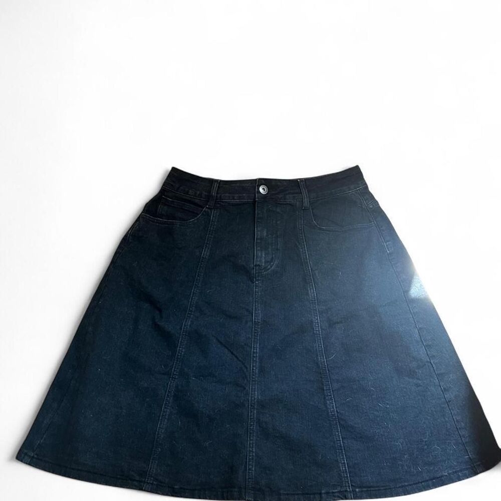 Bloomchic Women's Black and Navy Skirt